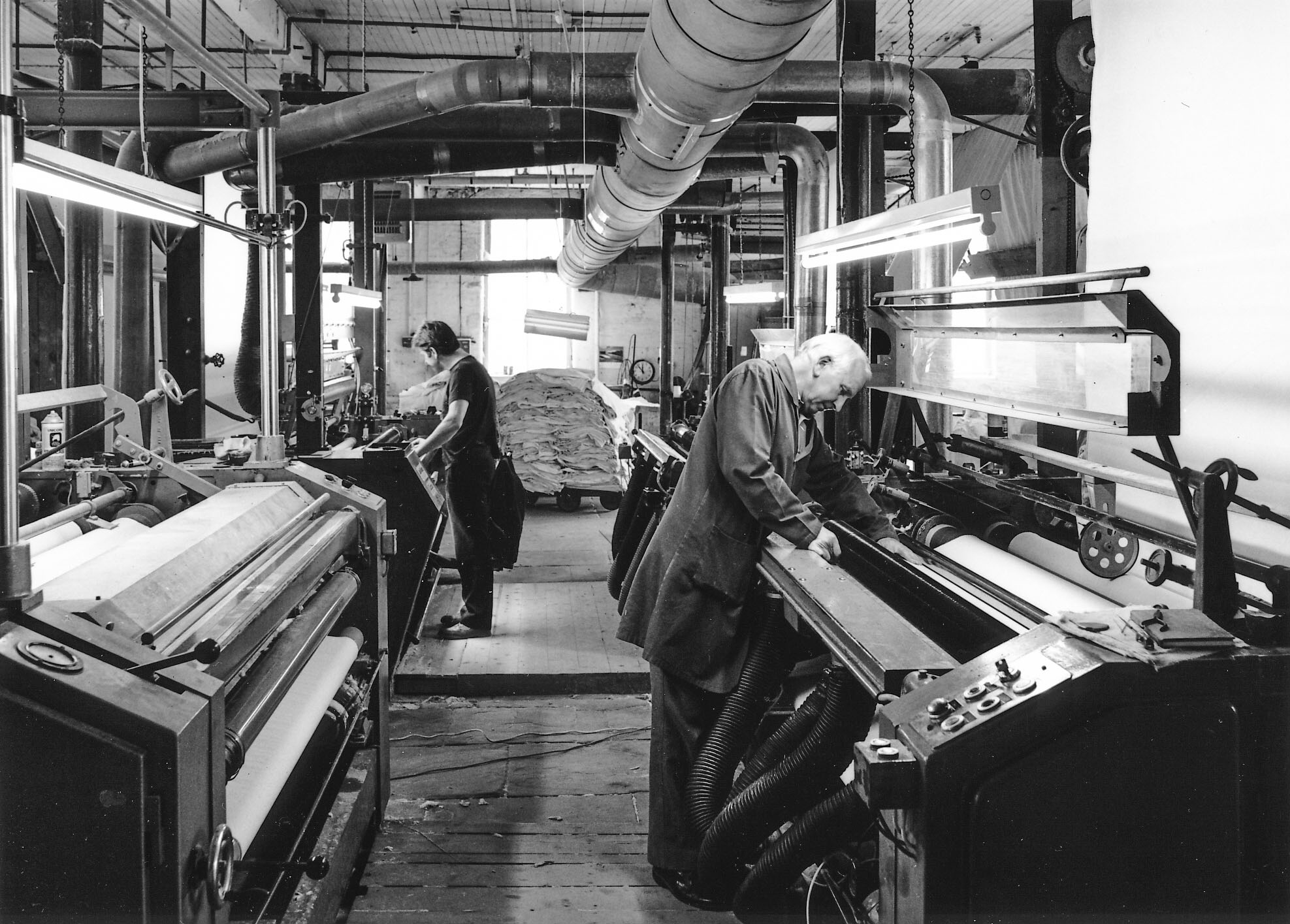 1986 - David Green cutting room foreman - Bridgeroyd Cutting Room