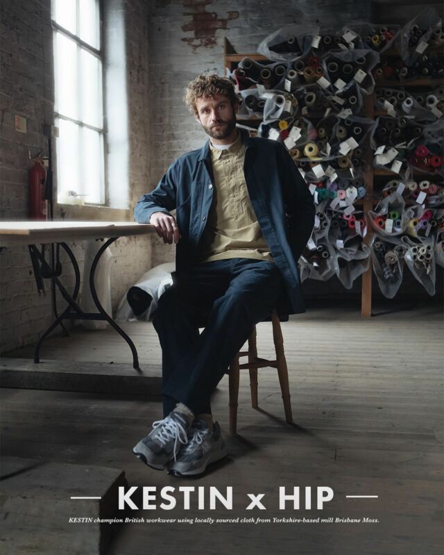 Proud to be associated with @kestin.co and @hip collaboration. Check out the  Otley Shirt Jacket and Ilkley Pant locally sourced and photographed @brisbanemoss 

#british
#britishworkwear
#thehip 
#kestinhare 
#cottoncanvas